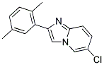 6-CHLORO-2-(2,5-DIMETHYL-PHENYL)-IMIDAZO[1,2-A]PYRIDINE Struktur