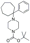 4-(1-PHENYL-CYCLOHEPTYL)-PIPERAZINE-1-CARBOXYLIC ACID TERT-BUTYL ESTER Struktur