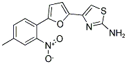 4-[5-(4-METHYL-2-NITRO-PHENYL)-FURAN-2-YL]-THIAZOL-2-YLAMINE Struktur