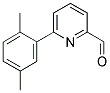 6-(2,5-DIMETHYLPHENYL)PYRIDINE-2-CARBALDEHYDE Struktur