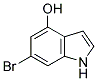 6-BROMO-4-HYDROXYINDOLE Struktur