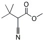 2-CYANO-3,3-DIMETHYLBUTYRIC ACID METHYL ESTER Struktur