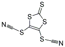 5-THIOCYANATO-2-THIOXO-1,3-DITHIOL-4-YL THIOCYANATE Struktur