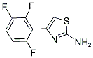 4-(2,3,6-TRIFLUORO-PHENYL)-THIAZOL-2-YLAMINE Struktur