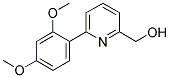 [6-(2,4-DIMETHOXYPHENYL)PYRIDIN-2-YL]METHANOL Struktur