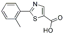 2-O-TOLYL-THIAZOLE-5-CARBOXYLIC ACID Struktur