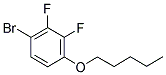 1-BROMO-4-PENTYLOXY-2,3-DIFLUOROBENZENE Struktur