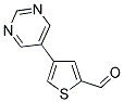 4-(5-PYRIMIDINYL)-2-THIOPHENECARBALDEHYDE Struktur