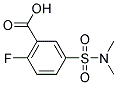 5-DIMETHYLSULFAMOYL-2-FLUORO-BENZOIC ACID Struktur