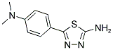 5-(4-DIMETHYLAMINO-PHENYL)-[1,3,4]THIADIAZOL-2-YLAMINE Struktur