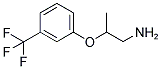 2-(3-TRIFLUOROMETHYL-PHENOXY)-PROPYLAMINE Struktur