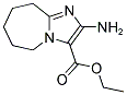 ETHYL 2-AMINO-6,7,8,9-TETRAHYDRO-5H-IMIDAZO[1,2-A]AZEPINE-3-CARBOXYLATE Struktur