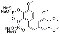 TETRASODIUM COMBRETASTATIN A1 2',3'-O-DIPHOSPHATE Struktur