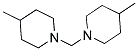 1,1-BIS(4-METHYLPIPERID-1-YL)METHANE Struktur