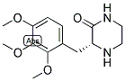 (R)-3-(2,3,4-TRIMETHOXY-BENZYL)-PIPERAZIN-2-ONE Struktur