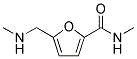 N-METHYL-5-[(METHYLAMINO)METHYL]-2-FURAMIDE Struktur