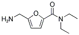 5-(AMINOMETHYL)-N,N-DIETHYL-2-FURAMIDE Struktur