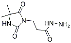 3-(4,4-DIMETHYL-2,5-DIOXOIMIDAZOLIDIN-1-YL)PROPANOHYDRAZIDE Struktur