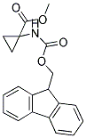 METHYL-1-FMOC-AMINO-1-CYCLOPROPANECARBOXYLATE Struktur