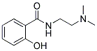 N-[2-(DIMETHYLAMINO)ETHYL]-2-HYDROXYBENZAMIDE Struktur