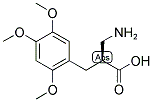 (S)-2-AMINOMETHYL-3-(2,4,5-TRIMETHOXY-PHENYL)-PROPIONIC ACID Struktur