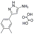 5-(3,4-DIMETHYL-PHENYL)-2H-PYRAZOL-3-YLAMINE, OXALIC ACID Struktur