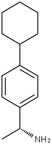 (R)-1-(4-CYCLOHEXYLPHENYL)ETHANAMINE Struktur