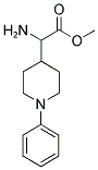 METHYL 2-AMINO-2-(1-PHENYLPIPERIDIN-4-YL)ACETATE Struktur