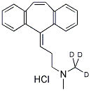 CYCLOBENZAPRINE-D3 HCL (N-METHYL-D3) Struktur