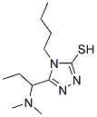 4-BUTYL-5-[1-(DIMETHYLAMINO)PROPYL]-4H-1,2,4-TRIAZOLE-3-THIOL Struktur