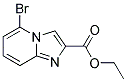 5-BROMO-IMIDAZO[1,2-A]PYRIDINE-2-CARBOXYLIC ACID ETHYL ESTER Struktur