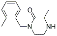 3-METHYL-1-(2-METHYLBENZYL)-PIPERAZIN-2-ONE Struktur