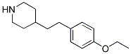 4-[2-(4-ETHOXY-PHENYL)-ETHYL]-PIPERIDINE Struktur