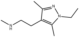 N-[2-(1-ETHYL-3,5-DIMETHYL-1H-PYRAZOL-4-YL)ETHYL]-N-METHYLAMINE Struktur