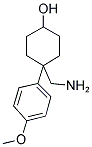 4-(AMINOMETHYL)-4-(4-METHOXYPHENYL)CYCLOHEXANOL Struktur