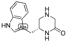 (R)-6-(1H-INDOL-3-YLMETHYL)-PIPERAZIN-2-ONE Struktur