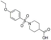 1-[(4-ETHOXYPHENYL)SULFONYL]PIPERIDINE-4-CARBOXYLIC ACID Struktur