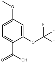 4-METHOXY-2-(TRIFLUOROMETHOXY)BENZOIC ACID price.