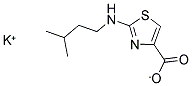 POTASSIUM 2-[(3-METHYLBUTYL)AMINO]-1,3-THIAZOLE-4-CARBOXYLATE Struktur