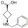 CIS-3-BENZYLAMINOCYCLOBUTANECARBOXYLIC ACID Struktur