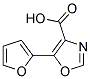 5-(2-FURYL)-1,3-OXAZOLE-4-CARBOXYLIC ACID Struktur