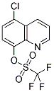 5-CHLORO-8-QUINOLINETRIFLATE Struktur