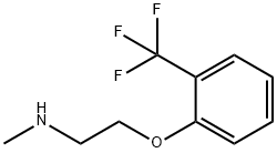 N-METHYL-2-[2-(TRIFLUOROMETHYL)PHENOXY]-1-ETHANAMINE Struktur