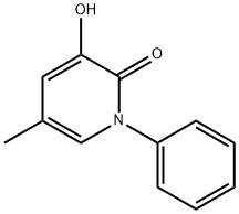 3-HYDROXY-5-METHYL-N-PHENYL-2-1H-PYRIDONE Struktur