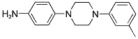 1-(4-AMINOPHENYL)-4-(3-METHYLPHENYL)PIPERAZINE Struktur