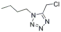 1-BUTYL-5-(CHLOROMETHYL)-1H-TETRAZOLE Struktur