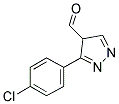 3-(4-CHLORO-PHENYL)-4H-PYRAZOLE-4-CARBALDEHYDE Struktur