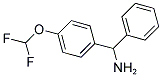 [4-(DIFLUOROMETHOXY)PHENYL](PHENYL)METHYLAMINE Struktur