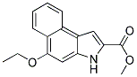 5-ETHOXY-3H-BENZO[E]INDOLE-2-CARBOXYLIC ACID METHYL ESTER Struktur