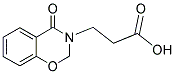 3-(4-OXO-4 H-BENZO[ E ][1,3]OXAZIN-3-YL)-PROPIONIC ACID Struktur